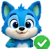 Rilo beside a green tick